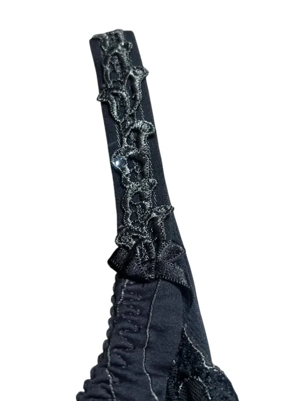 Prima Donna Primadonna Bra Womens Size 30D Gray Deauville Lace Full Cup - Picture 5 of 6